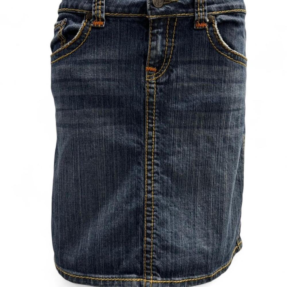 y2k denim midi skirt
